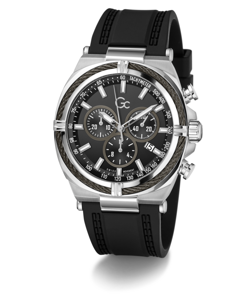 Gc IronClass Chrono Silicone Z32007G2